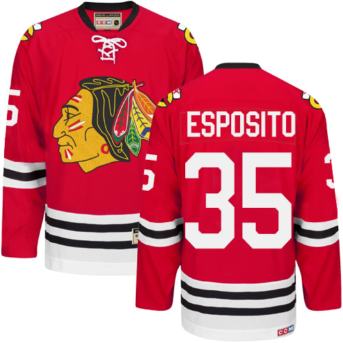 Chicago Blackhawks #35 Tony Esposito 