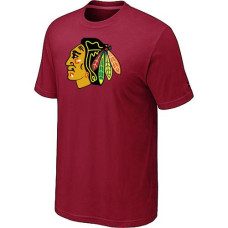 Chicago Blackhawks Big & Tall Logo T-Shirt - Red 